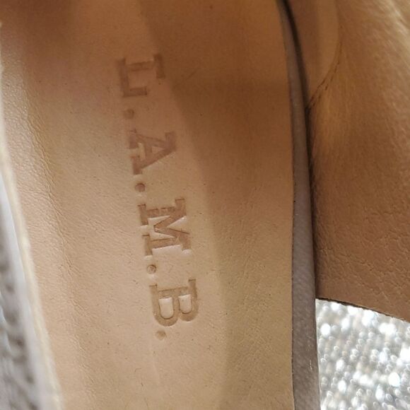 L.A.M.B. Suede Heels - Size 10‎ - Picture 5 of 9